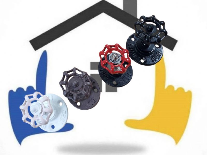 B-30 創意美式木門衣櫃門把手現代簡約歐式壁櫃門小把手門廊車庫掛鉤工業管衣帽鉤