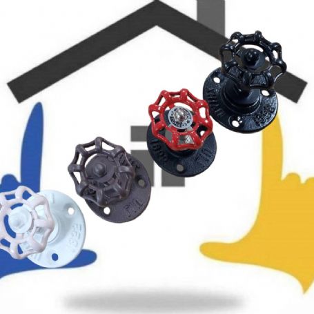 創意美式木門衣櫃門把手現代簡約歐式壁櫃門小把手門廊車庫掛鉤工業管衣帽鉤多樣式可選