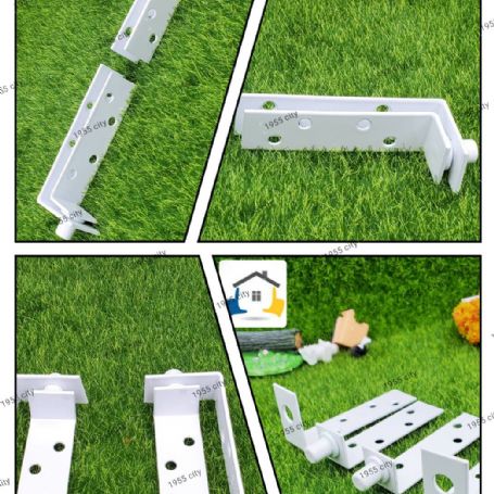 2101 台灣製作 垃圾桶鉸鍊  搖擺鉸鍊 寵物出入門 門中門鉸鍊一組4片附螺絲