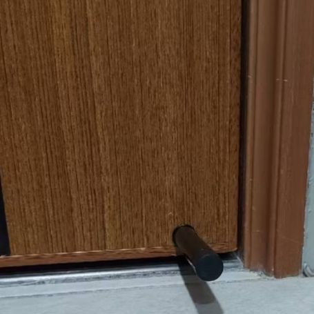 [1101-D] 黑色ㄧ字型橡膠消音門檔