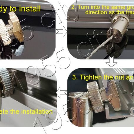 正入(兩用式)一字型鋼索