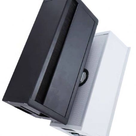 鋁合金緩衝出綫盒 毛刷綫盒 辦公桌插座出綫盒出綫孔走綫孔  台灣專用118孔距 二座／三座 黑 白 色