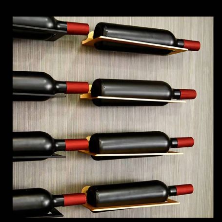 ［4500］輕奢鋁合金紅酒瓶架