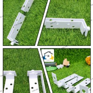 2101 台灣製作 垃圾桶鉸鍊  搖擺鉸鍊 寵物出入門 門中門鉸鍊一組4片附螺絲