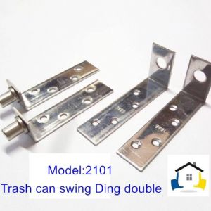 2101 台灣製作 垃圾桶鉸鍊  搖擺鉸鍊 寵物出入門 門中門鉸鍊一組4片附螺絲