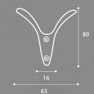現代簡約創意V型掛鉤