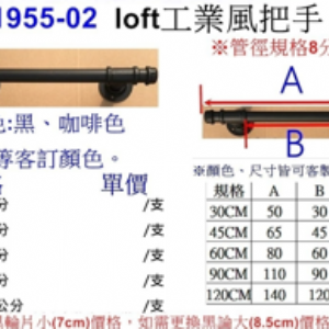 LoFt工業風把手