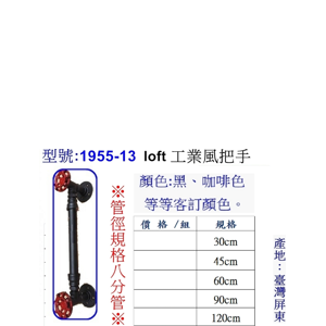 LoFt工業風把手