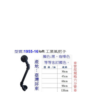 LoFt工業風把手